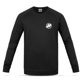 Sweatshirt in schwarz, Größe M