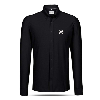 Camicia classiche da uomo in nero, XL