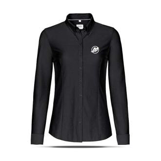 Women's business shirt in black