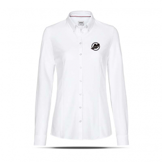 Women's business shirt in white, M