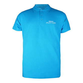 Men's Avator polo shirt, turquoise