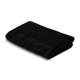Bath towel black, 100 x 150 cm