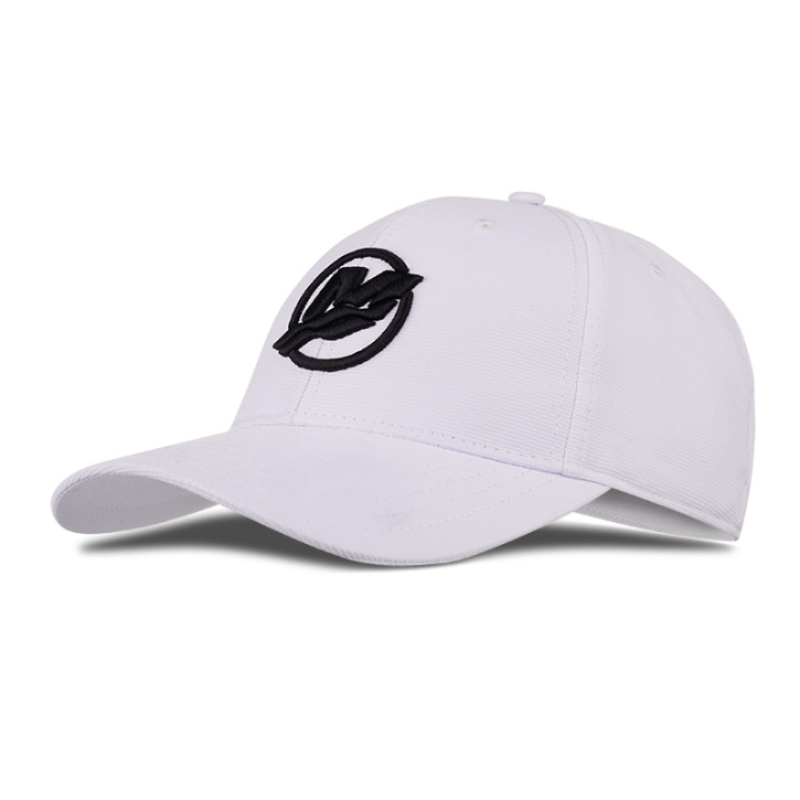 white baseball cap