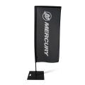Beachflag i rak form